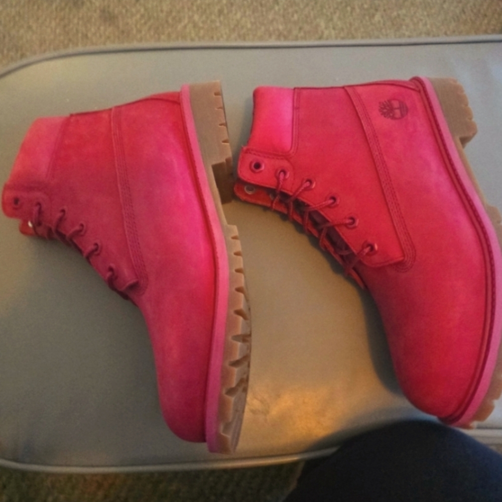 Timberland Pink Boots